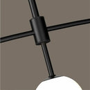 GobekUsa Bubble Iron Chandelier: Minimalist Nordic Kitchen Restaurant Island Light