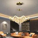 GobekUsa Bubble Pendant Chandelier: Modern Dimmable LED Lighting for Home Decor