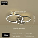 GobekUsa Butterflies Ceiling Light: Modern Luxury Home Lighting Fixture