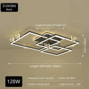 GobekUsa Butterfly Ceiling Lamp: Modern Rectangular Living Room Light for Master Bedroom