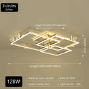 GobekUsa Butterfly Ceiling Lamp: Modern Rectangular Living Room Light for Master Bedroom