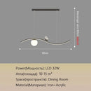 GobekUsa Butterfly Chandelier: Modern Minimalist Pendant Lamp for Dining Room, Study, Bar