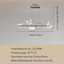 GobekUsa Butterfly Chandelier: Modern Minimalist Pendant Lamp for Dining Room, Study, Bar