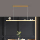 GobekUsa Butterfly Chandelier: Modern Minimalist Pendant Lamp for Dining Room, Study, Bar