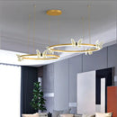 GobekUsa Butterfly Crystal Chandelier: Modern Nordic Light Luxury for Living Room, Dining Room, Bedroom