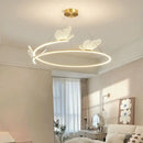 GobekUsa Butterfly Design Ceiling Chandelier: Modern Minimalist Pendant Lamp for Home Decor