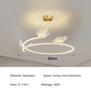 GobekUsa Butterfly Design Ceiling Chandelier: Modern Minimalist Pendant Lamp for Home Decor