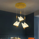 GobekUsa Butterfly LED Chandelier: Modern Hanging Light for Home, Bedroom, Coffee Store & More