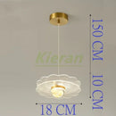 GobekUsa Butterfly LED Chandelier: Nordic Modern UFO Pendent Lamp for Home Decor