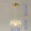 GobekUsa Butterfly LED Chandelier: Nordic Modern UFO Pendent Lamp for Home Decor