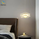GobekUsa Butterfly LED Chandelier: Nordic Modern UFO Pendent Lamp for Home Decor