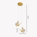 GobekUsa Butterfly LED Hanging Lamp: Modern Luxury Pendant Light for Bedroom, Living Room & Restaurant