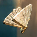 GobekUsa Butterfly LED Pendant Lamp: Modern Luxury Staircase & Bedroom Lighting Fixtures