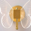 GobekUsa Butterfly Nordic LED Wall Lamp Modern Sconces Lights for Home Decor