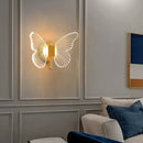 GobekUsa Butterfly Nordic LED Wall Lamp Modern Sconces Lights for Home Decor