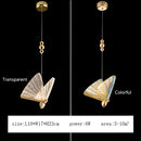GobekUsa Butterfly Pendant Lamps: Modern Luxury Staircase Bedroom Decor Fixtures