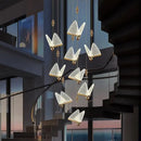 GobekUsa Butterfly Pendant Lamps: Modern Luxury Lighting Fixtures for Staircase, Bedroom, and Aisle