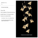 GobekUsa Butterfly Pendant Lamps: Modern Luxury Lighting Fixtures for Staircase, Bedroom, and Aisle