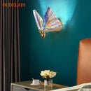 GobekUsa Butterfly Wall Lamp: Modern Minimalist Bedroom Lighting Décor