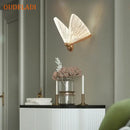 GobekUsa Butterfly Wall Lamp: Modern Minimalist Bedroom Lighting Décor