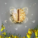 GobekUsa Butterfly Wall Lamp: Modern LED Sconce Light for Bedroom, Living Room, Restaurant & Bathroom