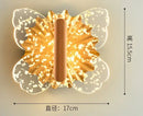 GobekUsa Butterfly Wall Lamp: Modern LED Sconce Light for Bedroom, Living Room, Restaurant & Bathroom