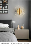 GobekUsa Butterfly Wall Lamp: Modern LED Sconce Light for Bedroom, Living Room, Restaurant & Bathroom