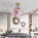 GobekUsa Cartoon Bubble Ball Chandelier for Kids' Room, Restaurant, Study - Modern & Creative