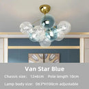 GobekUsa Cartoon Bubble Ball Chandelier for Kids' Room, Restaurant, Study - Modern & Creative