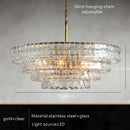 GobekUsa Brown Glass Pendant Lights for Dining Table Chandelier, Oval Clear Round Suspension Lamp