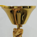 GobekUsa Crystal Pendant Chandelier Gold & Chrome Luxury LED Lighting for Dining Room & Bedroom