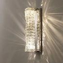 GobekUsa Crystal Wall Lamp: Nordic LED Luxury Design, Art Gold/Chrome for Living Room, Bedroom