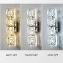 GobekUsa Crystal Wall Lamp: Nordic LED Luxury Design, Art Gold/Chrome for Living Room, Bedroom
