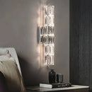 GobekUsa Crystal Wall Lamp: Nordic LED Luxury Design, Art Gold/Chrome for Living Room, Bedroom