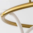GobekUsa Circle Note Linear Light: Modern Minimalist Nordic Pendant Lamp for Bedroom, Living Room