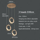GobekUsa Circle Ring LED Chandelier Light for Luxe Living Spaces