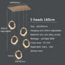 GobekUsa Circle Ring LED Chandelier Light for Luxe Living Spaces