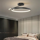 GobekUsa Circular LED Ceiling Lamp with Remote Control for Bedroom & Aisle Lighting