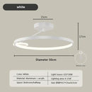 GobekUsa Circular LED Ceiling Lamp with Remote Control for Bedroom & Aisle Lighting