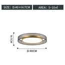 GobekUsa Circular LED Ceiling Light for Bedroom, Bathroom & Corridor - Modern Indoor Lighting Solution