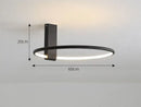 GobekUsa Circular LED Ceiling Light for Bedroom - 360 Degree Rotation
