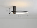 GobekUsa Circular LED Ceiling Light for Bedroom - 360 Degree Rotation