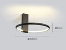 GobekUsa Circular LED Ceiling Light for Bedroom - 360 Degree Rotation