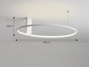 GobekUsa Circular LED Ceiling Light for Bedroom - 360 Degree Rotation