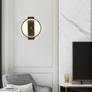 GobekUsa LED Wall Lamp Wall Clock Modern Design Nordic Luxury Simple For Hotel Bedside