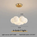 GobekUsa Bubble Ball LED Pendant Lights: Modern Chandelier for Living Dining Bedroom Office Decor