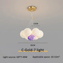 GobekUsa Bubble Ball LED Pendant Lights: Modern Chandelier for Living Dining Bedroom Office Decor