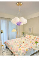 GobekUsa Bubble Ball LED Pendant Lights: Modern Chandelier for Living Dining Bedroom Office Decor