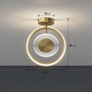 GobekUsa LED Ceiling Light - Modern Indoor Lighting for Home, Bedroom, Living Room, Corridor
