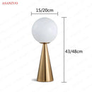 GobekUsa Cone Glass Table Lamp for Bedside Art, Bar, Cafe, and Living Room Decor